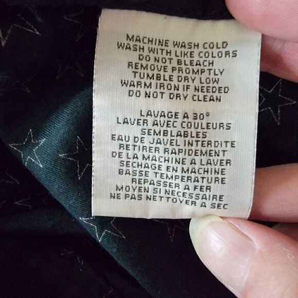 Denim & Supply Button Up Top with a Star Print. Size XS. - Picture 7 of 7